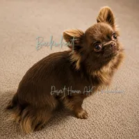 Buckwheat - AKC Choc LC, a male Chihuahua for sale in Goodyear, AZ – 3 of 4