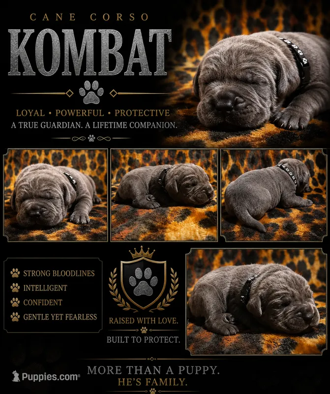 Kombat – Cane Corso puppy for sale in Orlando, FL