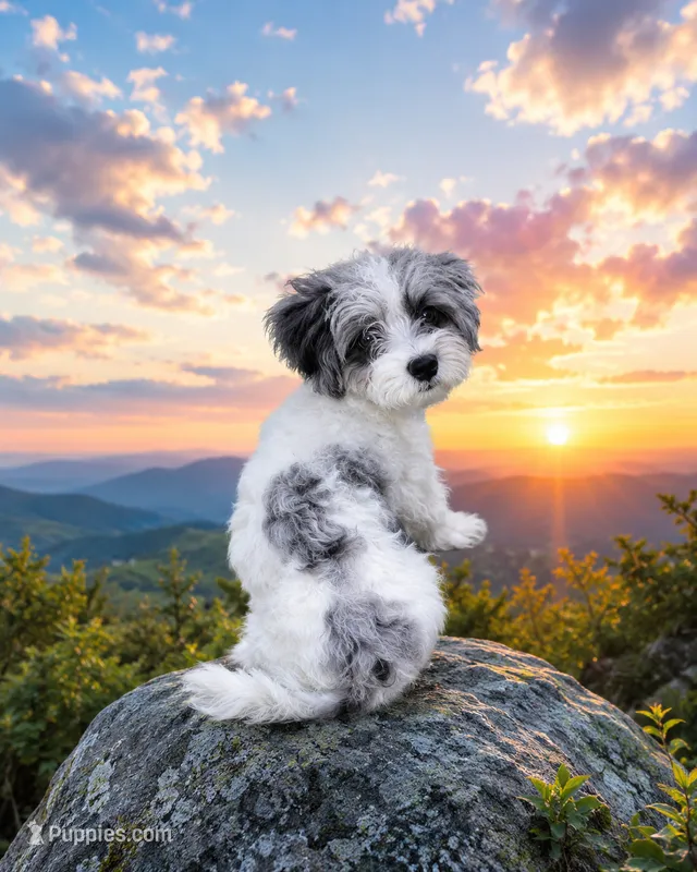  Gucci  (blue Merle parti) – Maltipoo, Maltese puppy for sale in Russellville, KY