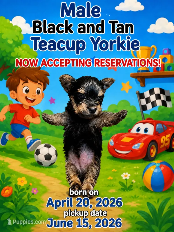 Tea cup 3 – Yorkshire Terrier puppy for sale in Spartanburg, SC