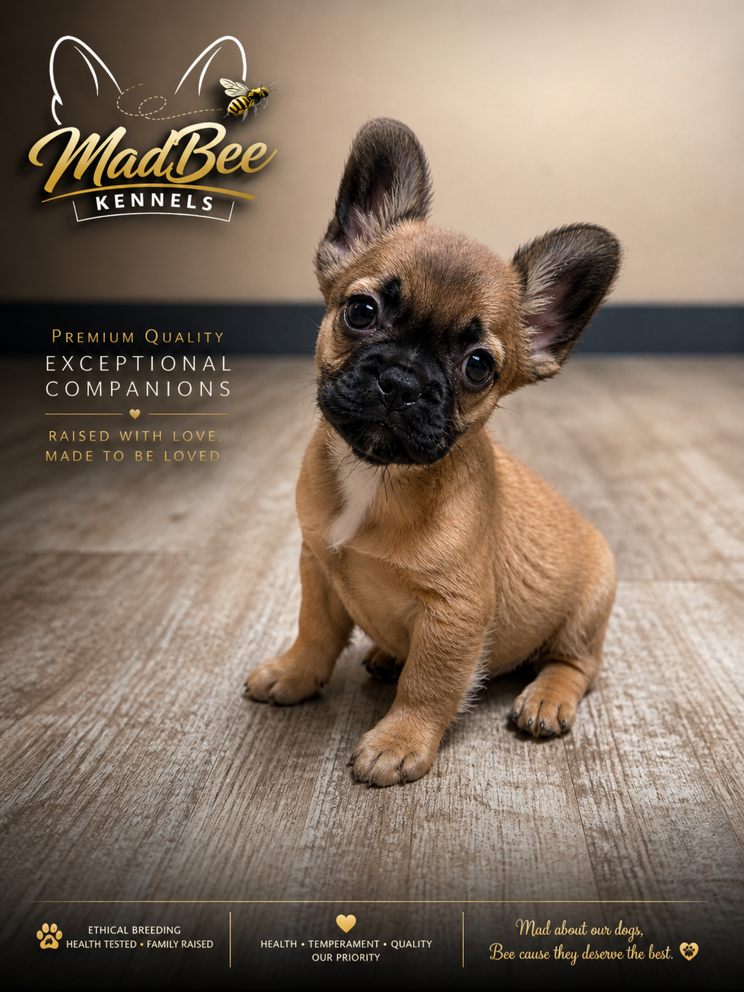 Chewbacca (fluffy) – French Bulldog puppy for sale in Fayetteville, NC