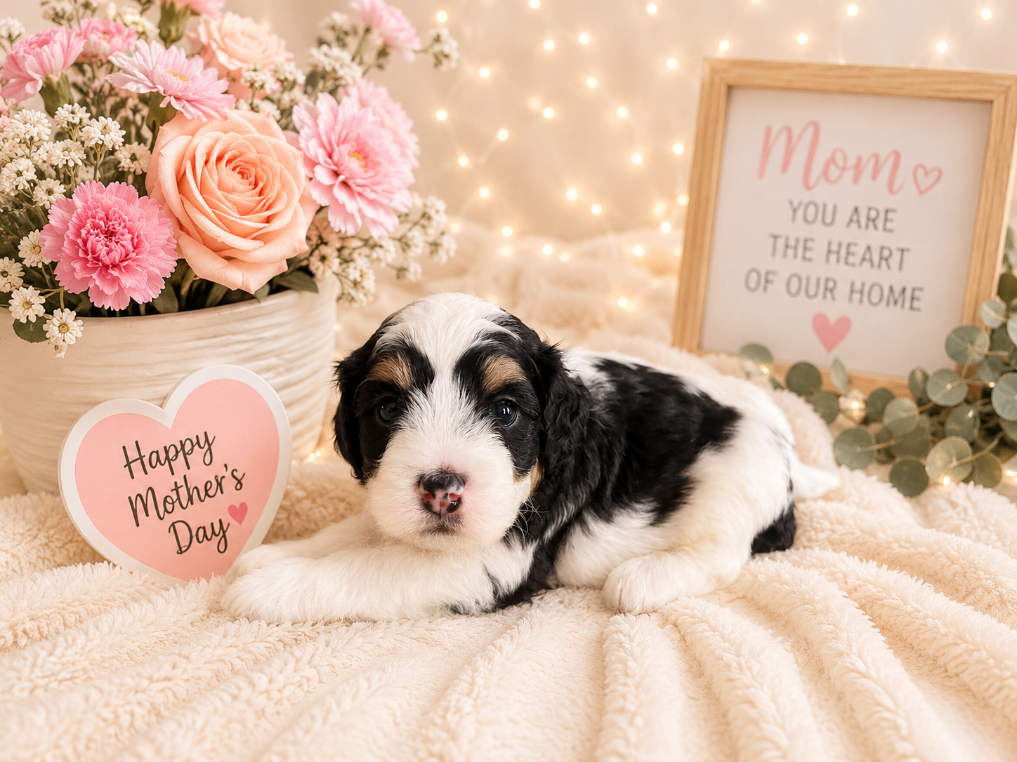 Remy – Miniature Bernedoodle puppy for sale in Myrtle Beach, SC