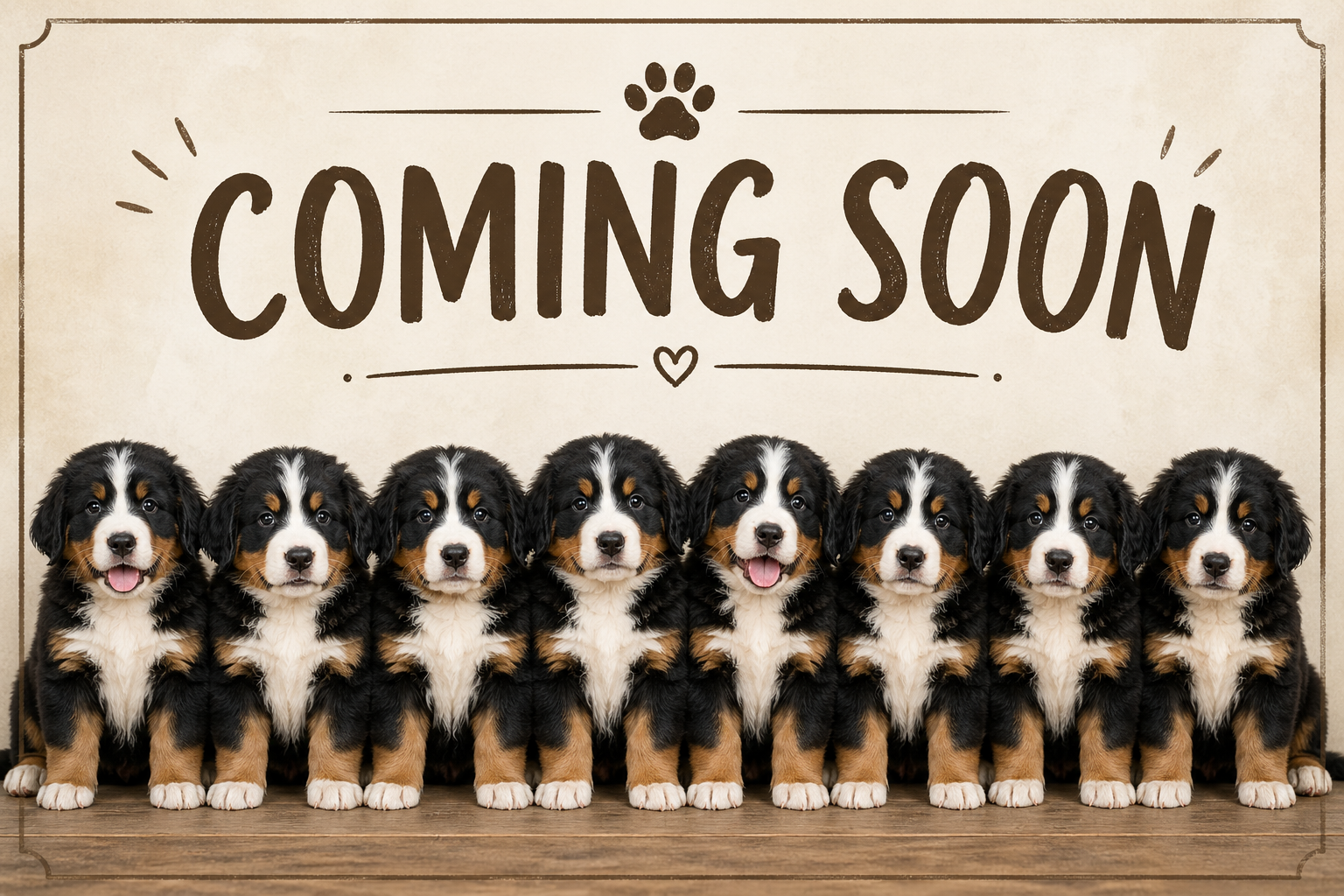Coming soon!!! – Bernese Mountain Dog puppy for sale in Leavenworth, IN