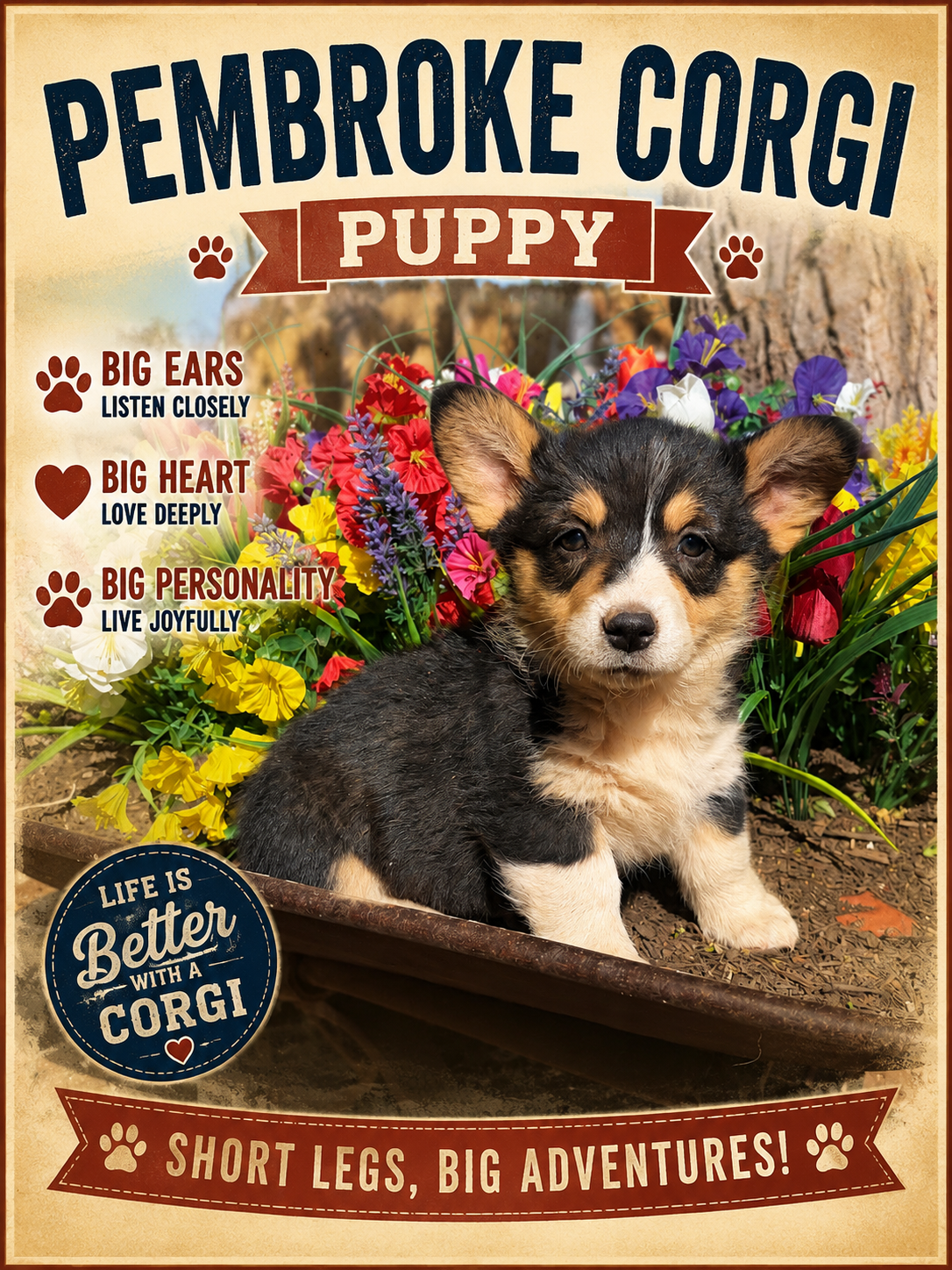 Female  – Pembroke Welsh Corgi puppy for sale in Williams, AZ